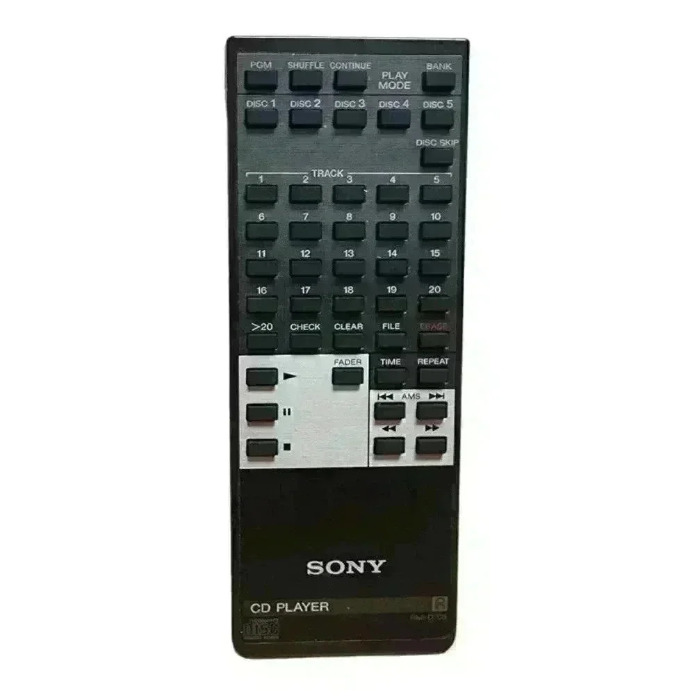 Sony RM-D705 Remote Control 5-Disc CD Player WORKING